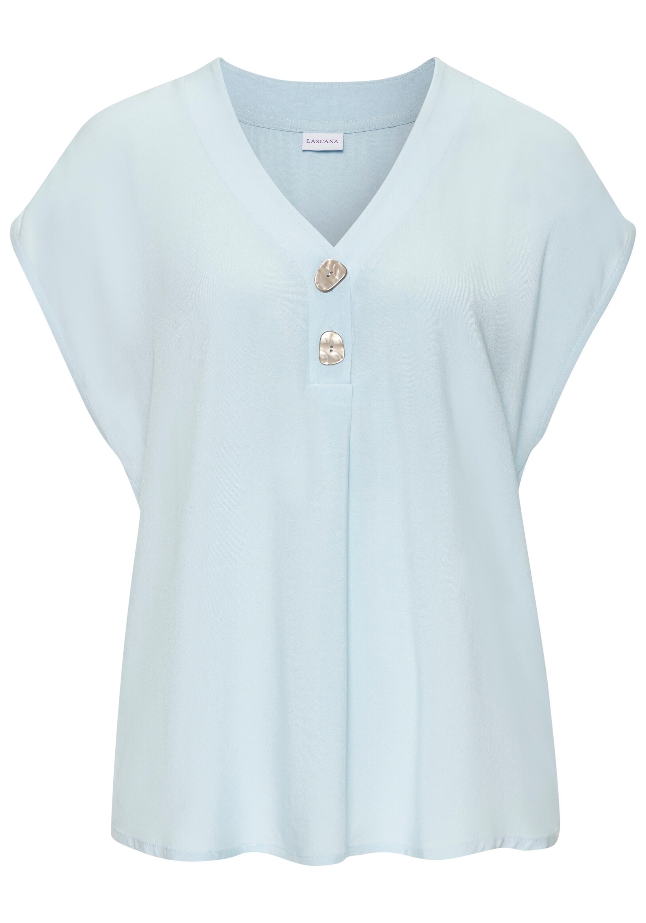 LASCANA Blúz - kék: elől