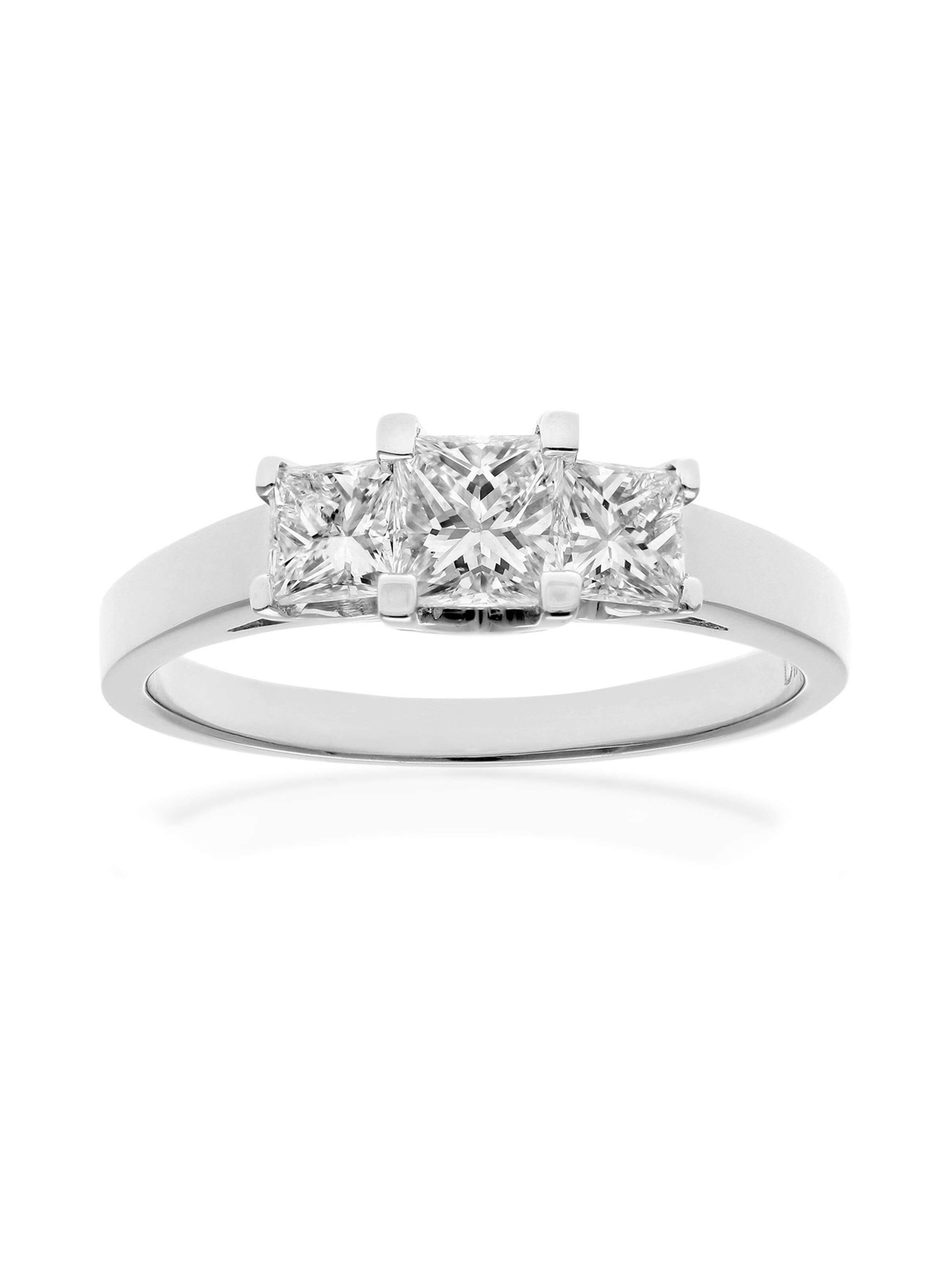DIAMANT LETERNEL Ring in Silver: front