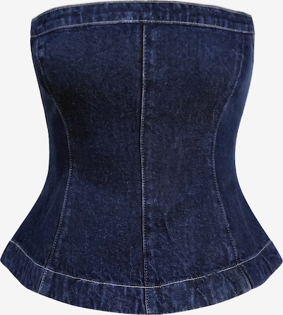 hzl the label Top in XS in de kleur Blauw denim, Productweergave