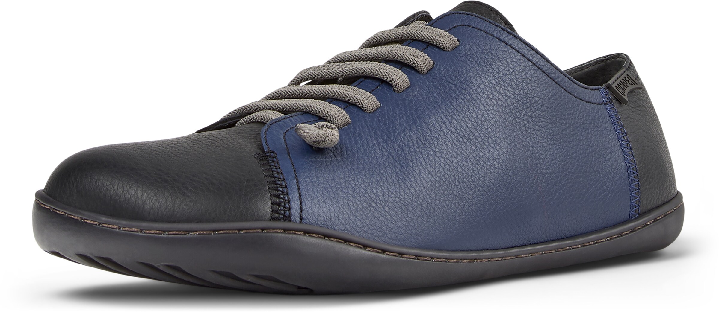 Baskets basses 'Peu Cami' CAMPER en bleu : devant