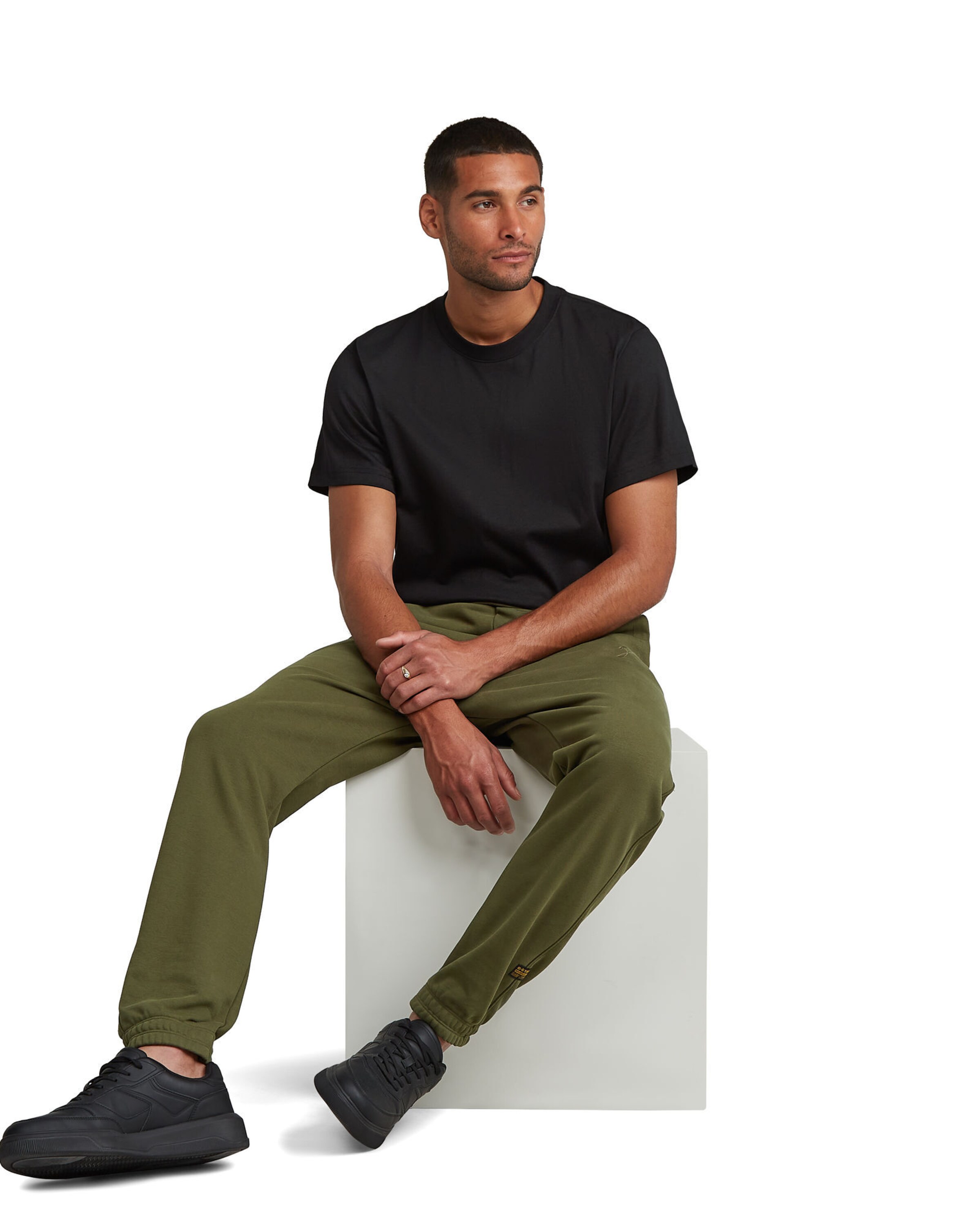 G-STAR Regular Hose in Grün