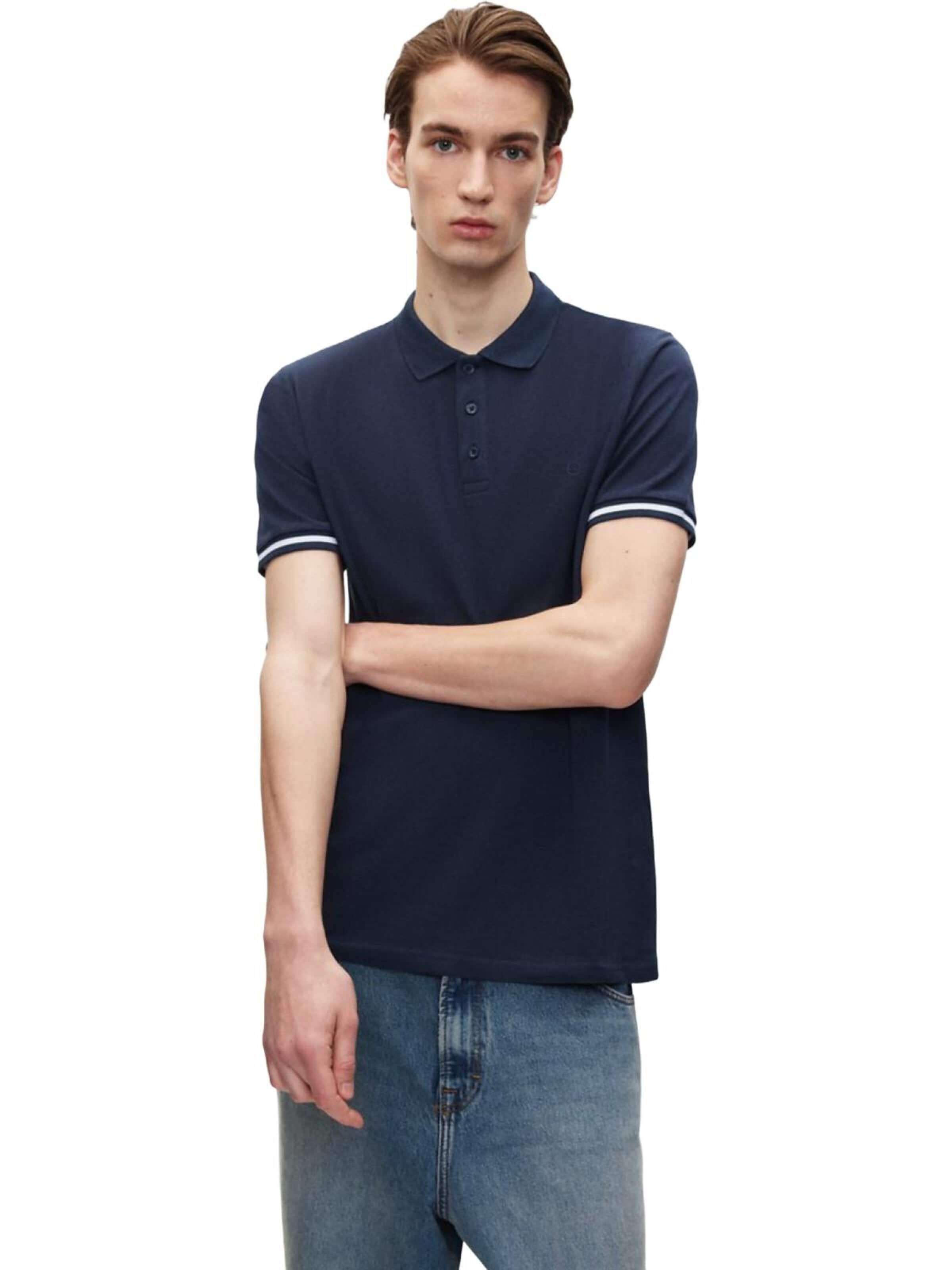 LTB Jeans Shirt 'LTB Jeans Herren-Polohemd mit Knöpfen' in Blue