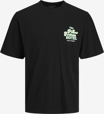 Jack & Jones Plus T-shirt in Schwarz: predná strana