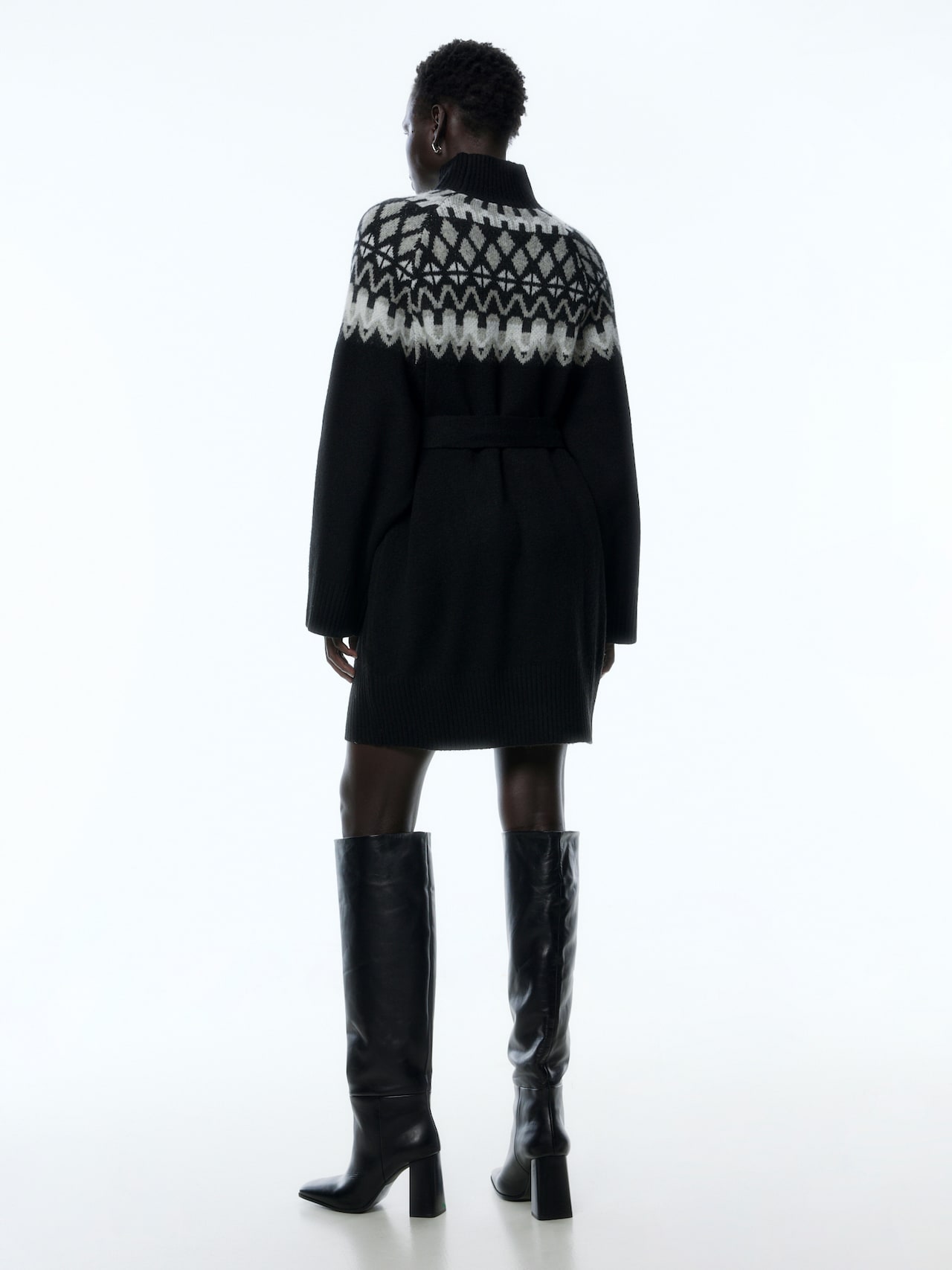 EDITED Strikkjole 'Amita' beige