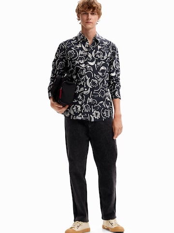 Desigual Regular fit Button Up Shirt in Black