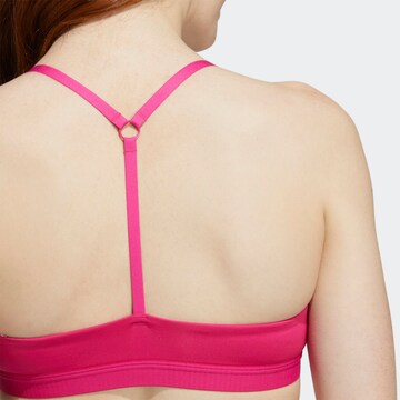 ADIDAS SPORTSWEAR Bustier Sport-BH in Pink