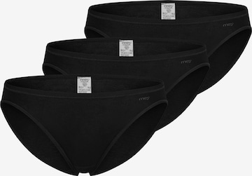 Mey Slip 'Superfine Organic' in Schwarz: Vorderseite