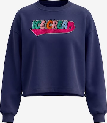 MYMO - Sudadera en azul: frente