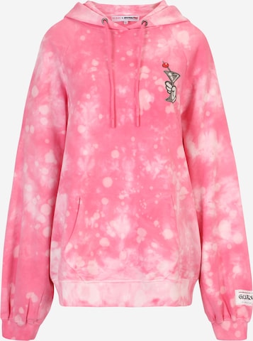 GUESS Sweatshirt in Pink: front