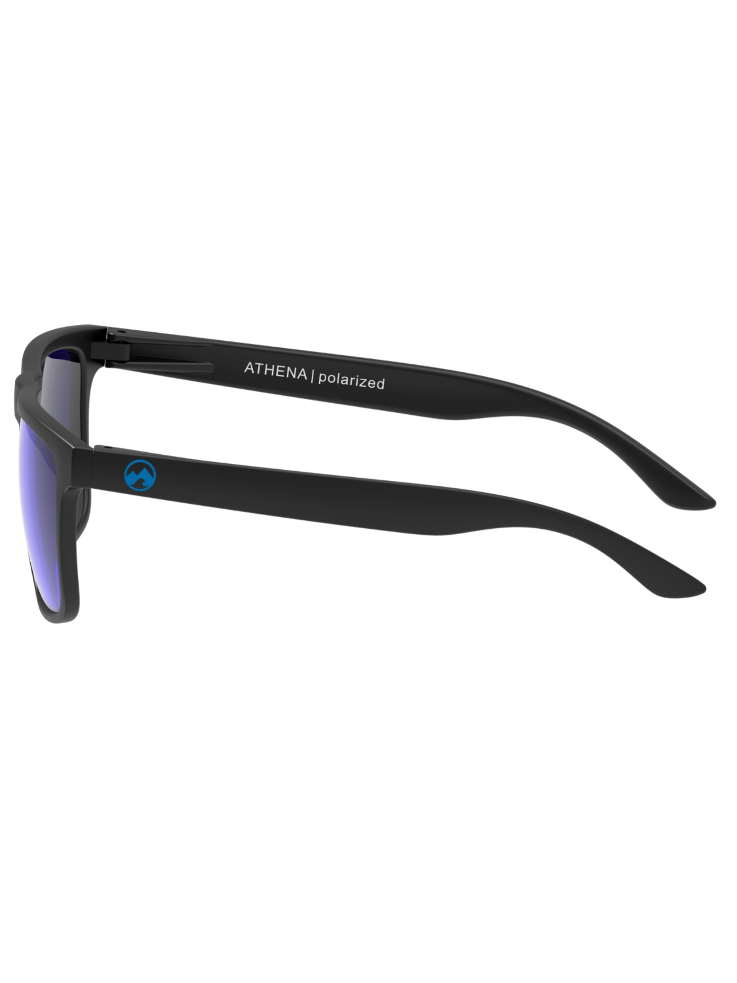 Mowmow Sportzonnebril 'MowMow Thor Sunglasses - Polarized - Men - Women - Black' in Blauw
