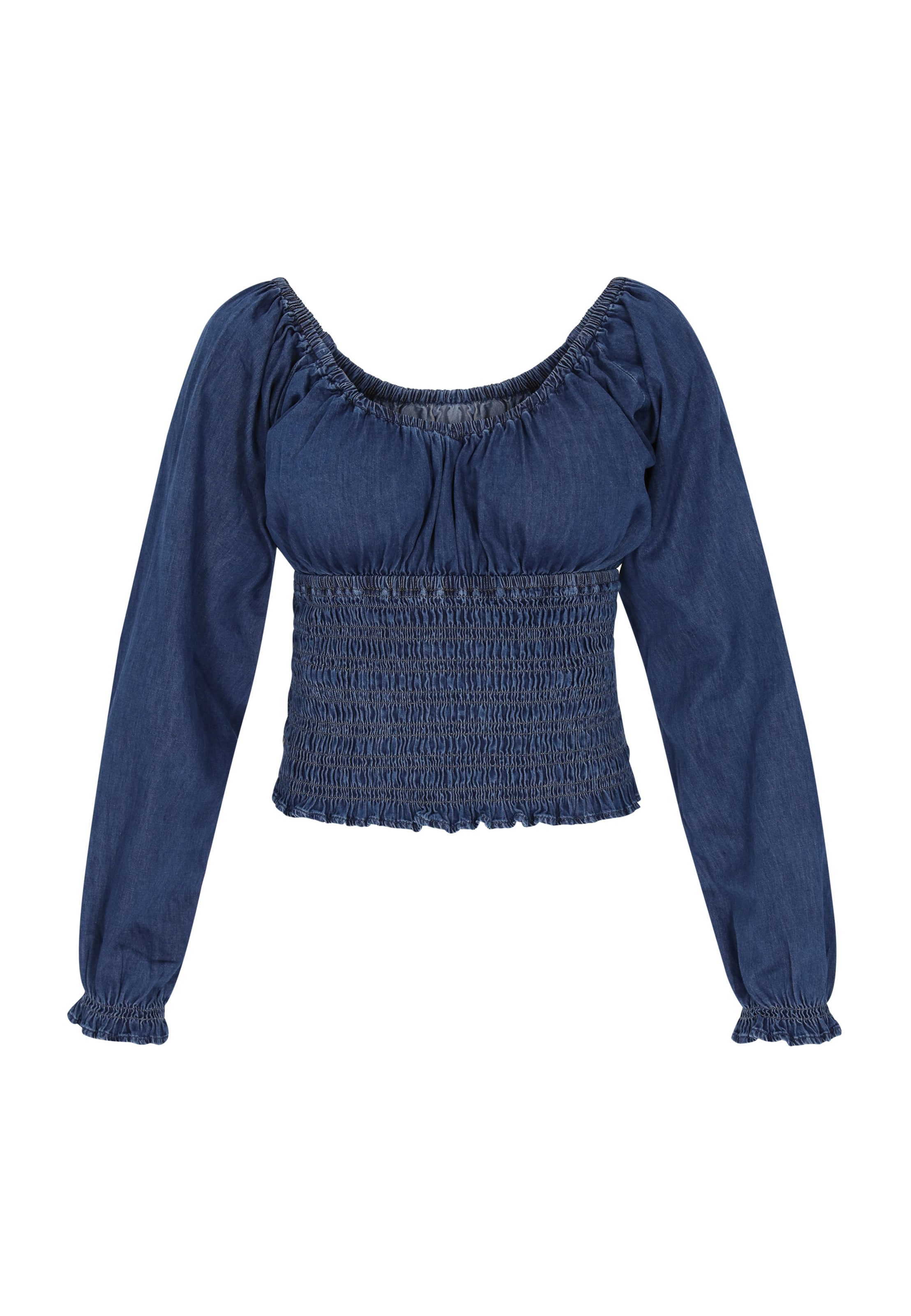 NALLY Pluus 'Fashion Look', värv sinine: eest vaates