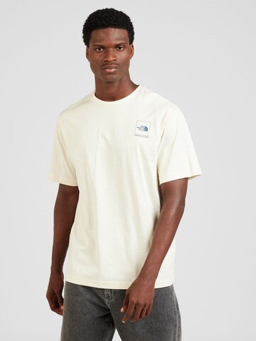 THE NORTH FACE - Camiseta 'COORDINATES' en blanco
