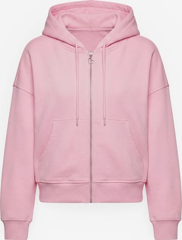 MYLAVIE by Sarah Harrison Collegetakki värissä vaaleanpunainen: etupuoli