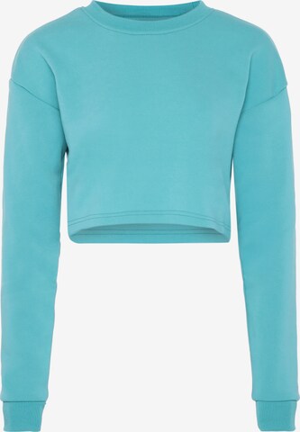 Flyweight Sweatshirt in Blau: predná strana