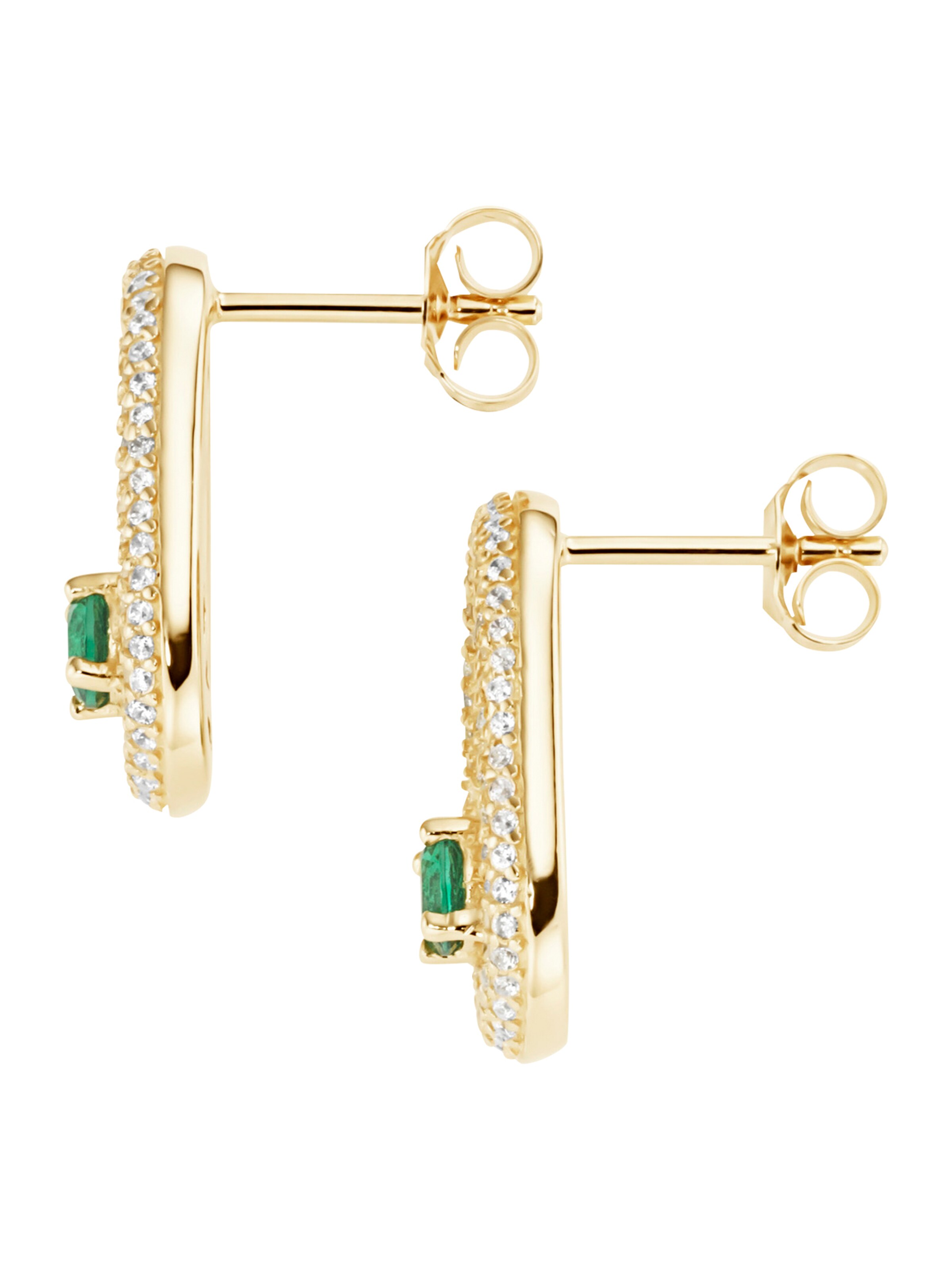 Boucles d'oreilles Giorgio Martello Milano en vert