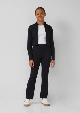 Cardigan s.Oliver en noir : devant