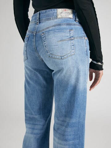 Herrlicher Bootcut Kavbojke 'Edna' | modra barva