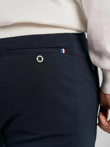 U.S. POLO ASSN. regular Lærredsbukser 'Milo' i blå