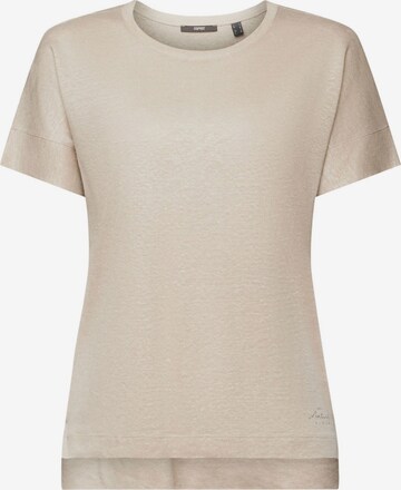 ESPRIT Shirt in Beige: voorkant