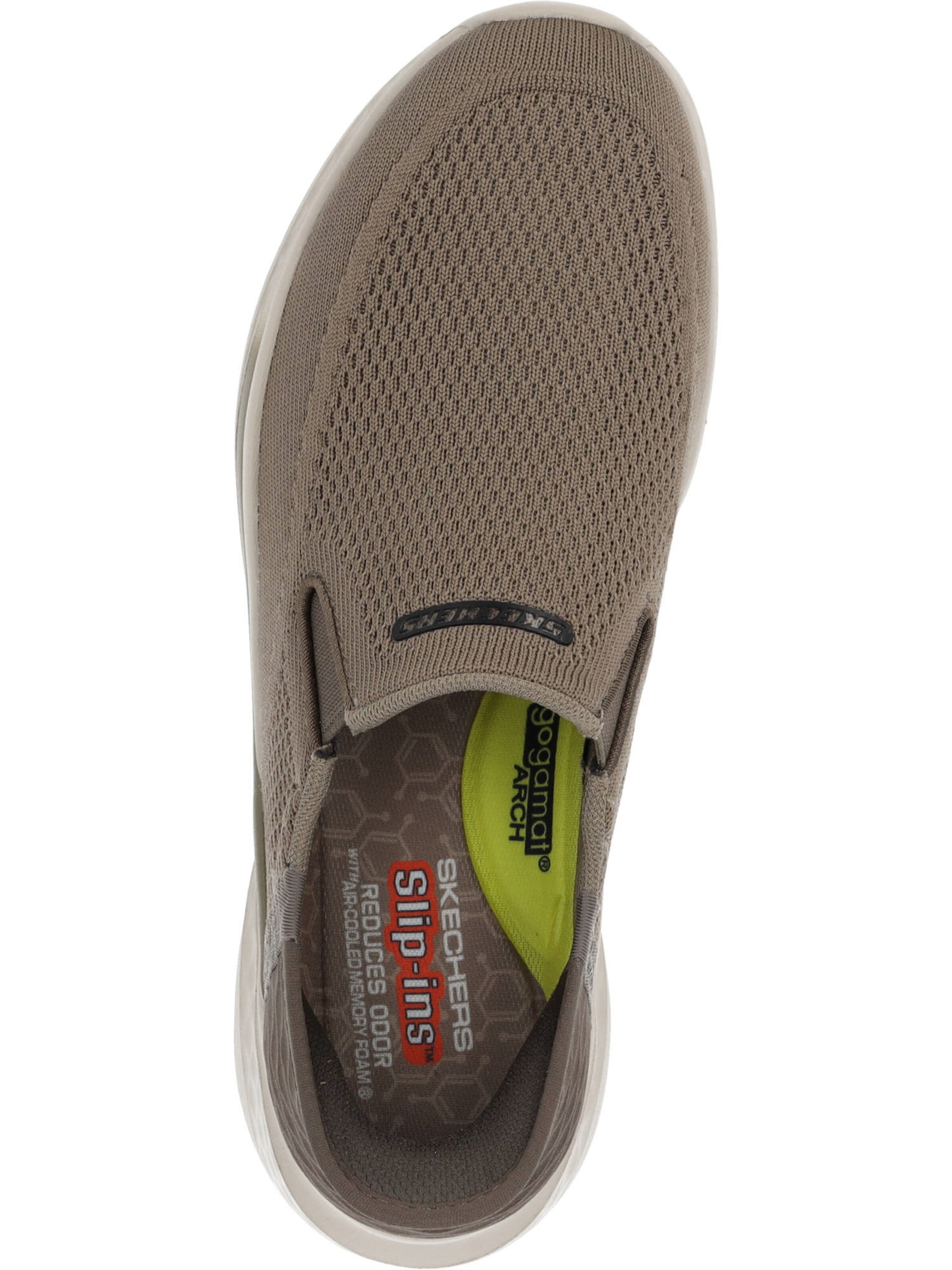 SKECHERS Slip-Ons in Grey