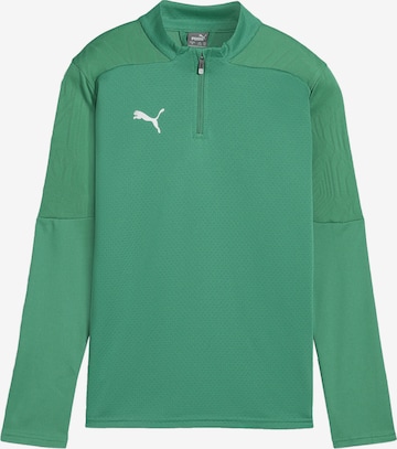 PUMA Funktionsshirt 'Team Final' in Grün: Vorderseite