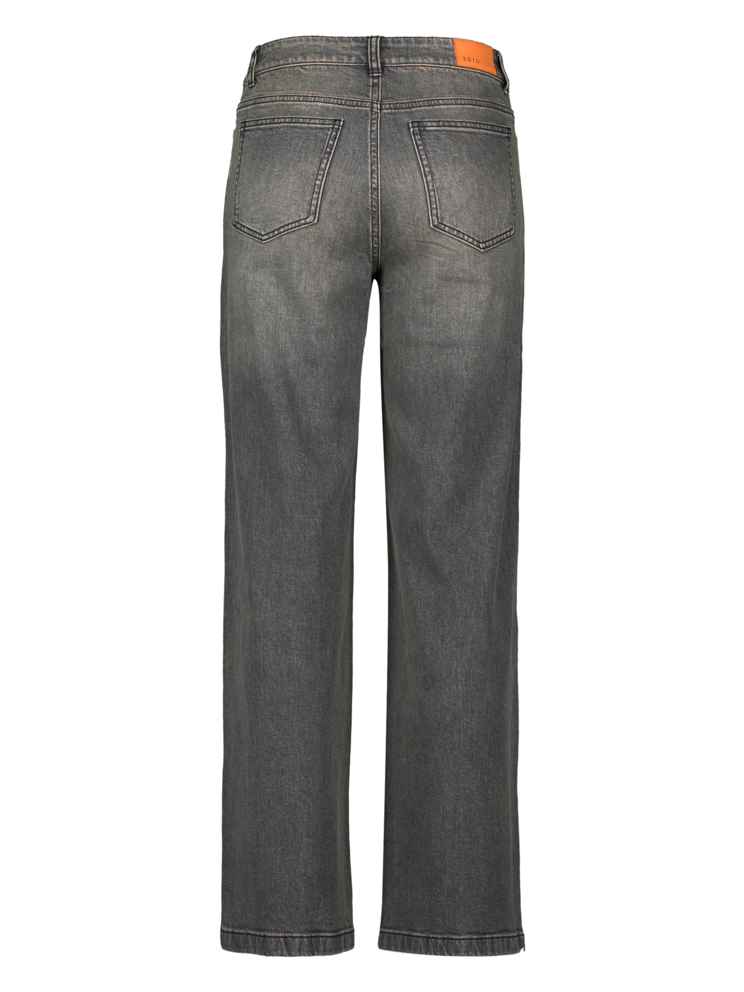 Wide leg Jeans di zero in grigio