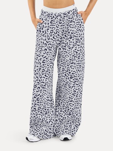 Loosefit Pantalon Smilodox en bleu
