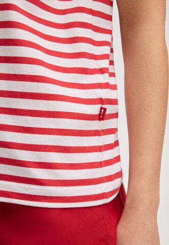 T-shirt 'Teele' JOOP! Jeans en rouge