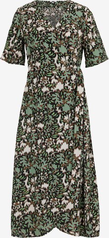 WE Fashion Dress in Green: front