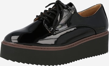 Madden Girl - Zapatos con cordón 'WRITTEN' en negro: frente