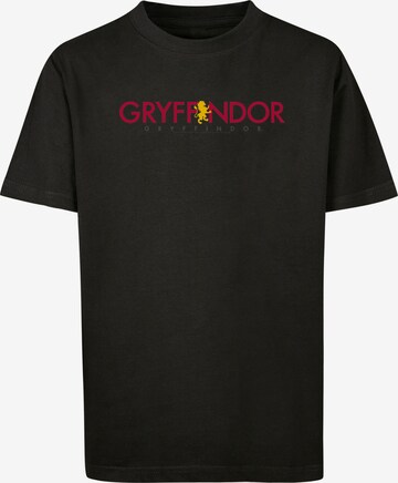 F4NT4STIC Shirt 'Harry Potter Gryffindor' in Black: front