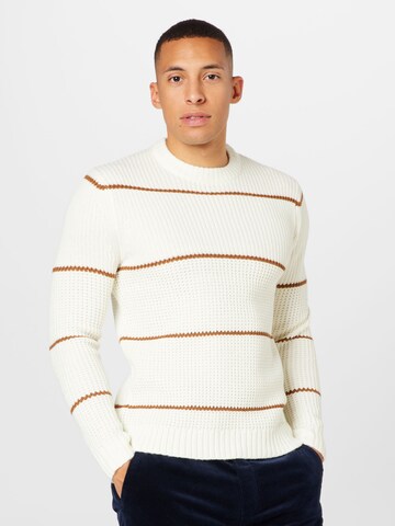 Only & Sons Sweater 'ADAM' in White: front