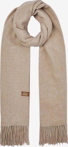 Sciarpa 'SCARF/SHAWL 2F6033 T0300' di Liu Jo in beige: frontale