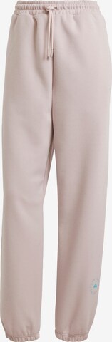 ADIDAS BY STELLA MCCARTNEY - Tapered Calças de desporto em rosa: frente