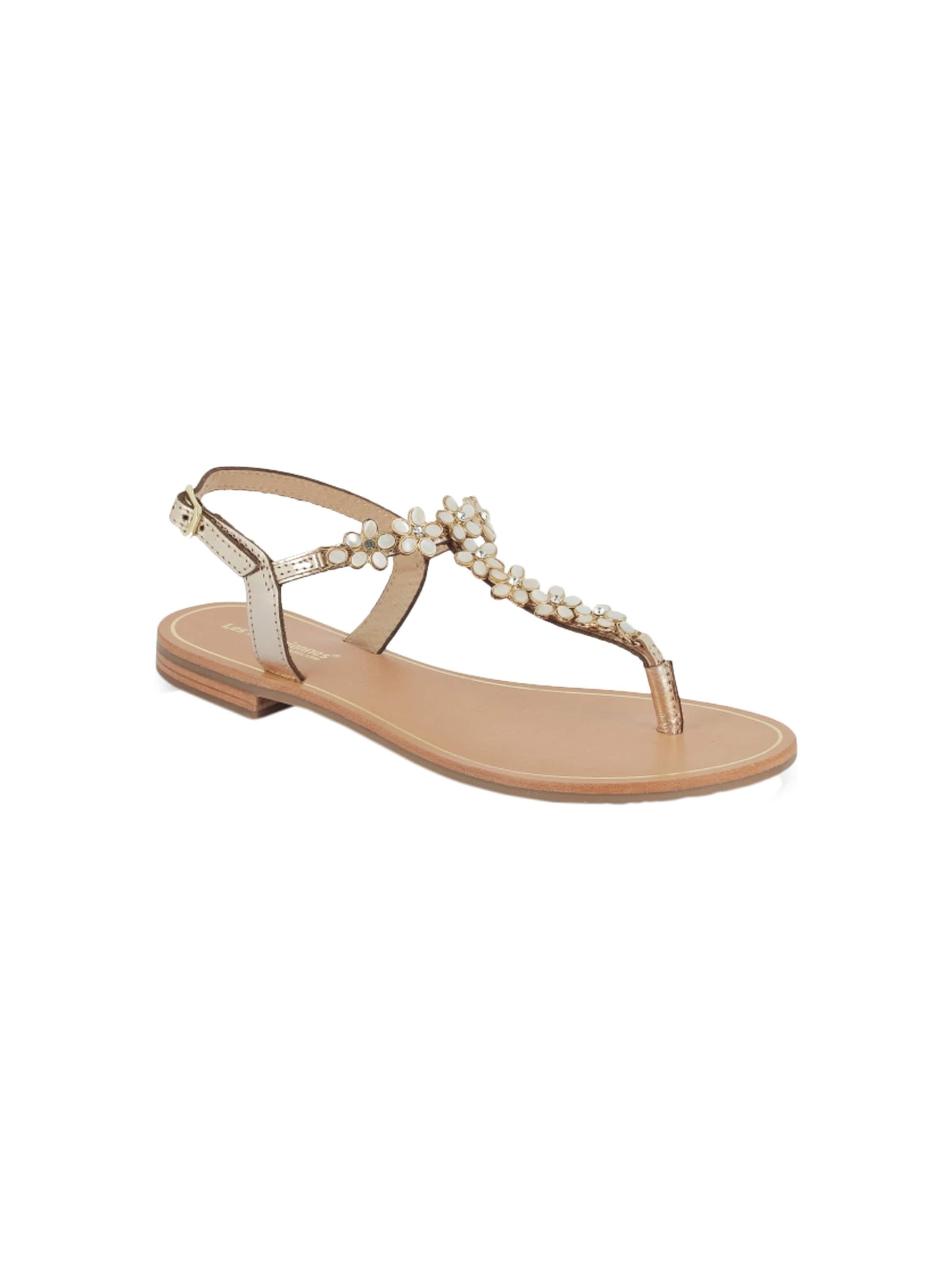 Les Tropéziennes Sandals in Gold
