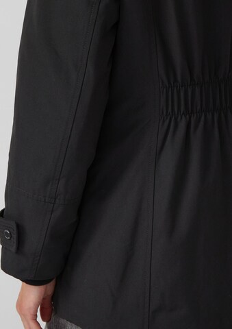 s.Oliver Between-Seasons Parka in Black