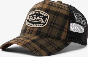 Cappello da baseball 'VON DUTCH' di Von Dutch Originals in marrone: frontale