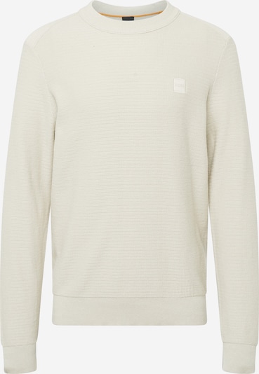 BOSS Orange Pull-over 'Anion' en beige, Vue avec produit