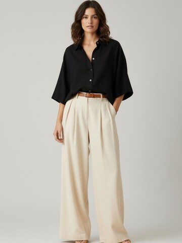 WEARABLE STORIES Shirt 'Marie' in Zwart