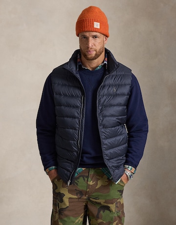 Polo Ralph Lauren Big & Tall Brezrokavnik | modra barva: sprednja stran