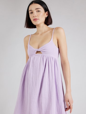 BILLABONG Summer Dress 'IN A TWIST DRESS' in Purple