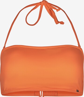 Skiny - Bandeau Top de biquíni em laranja: frente