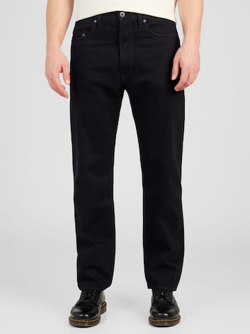 G-Star RAW - regular Vaquero en negro: frente