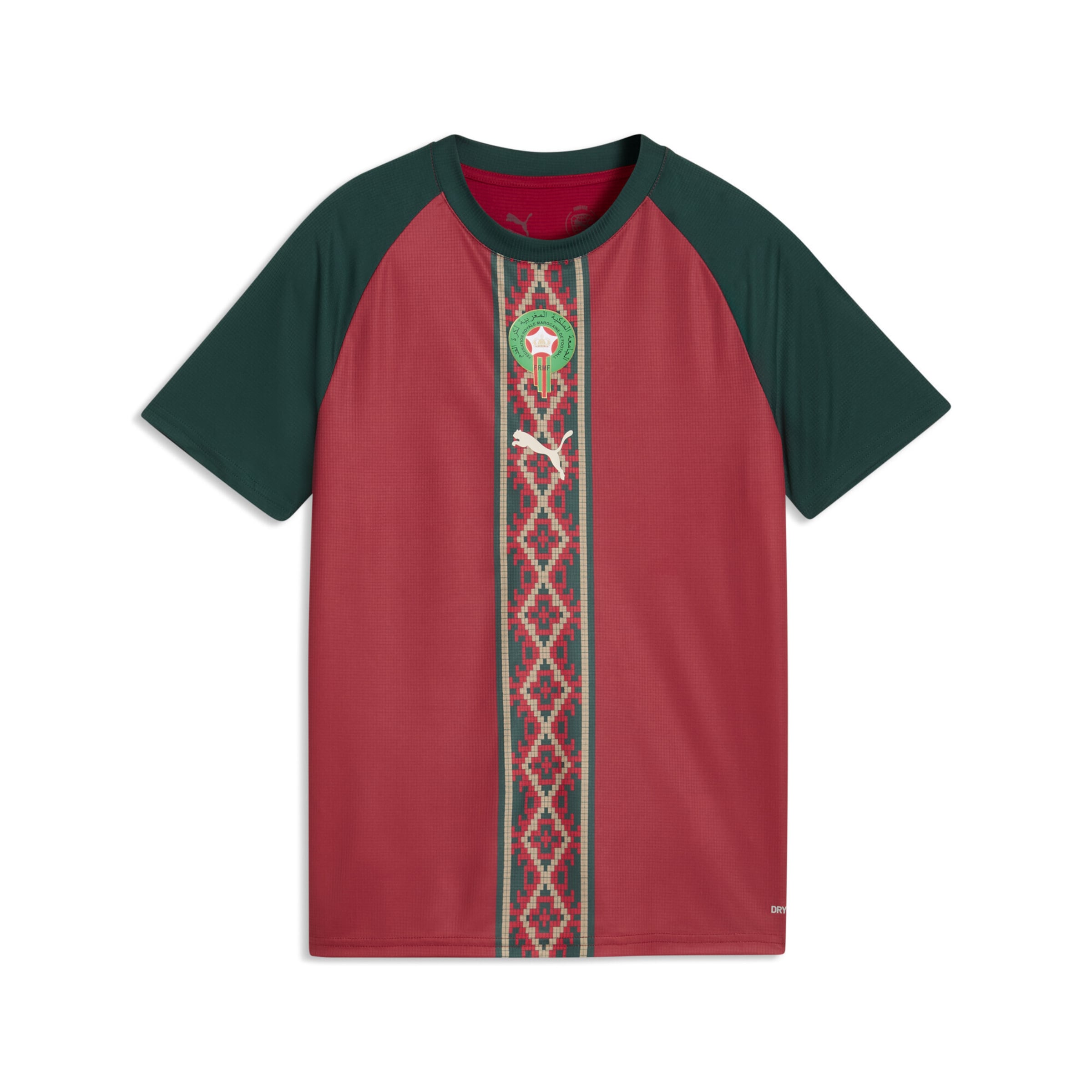 PUMA Functioneel shirt 'Marokko' in Rood: voorkant