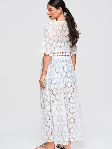 Pullover di Ombre in bianco
