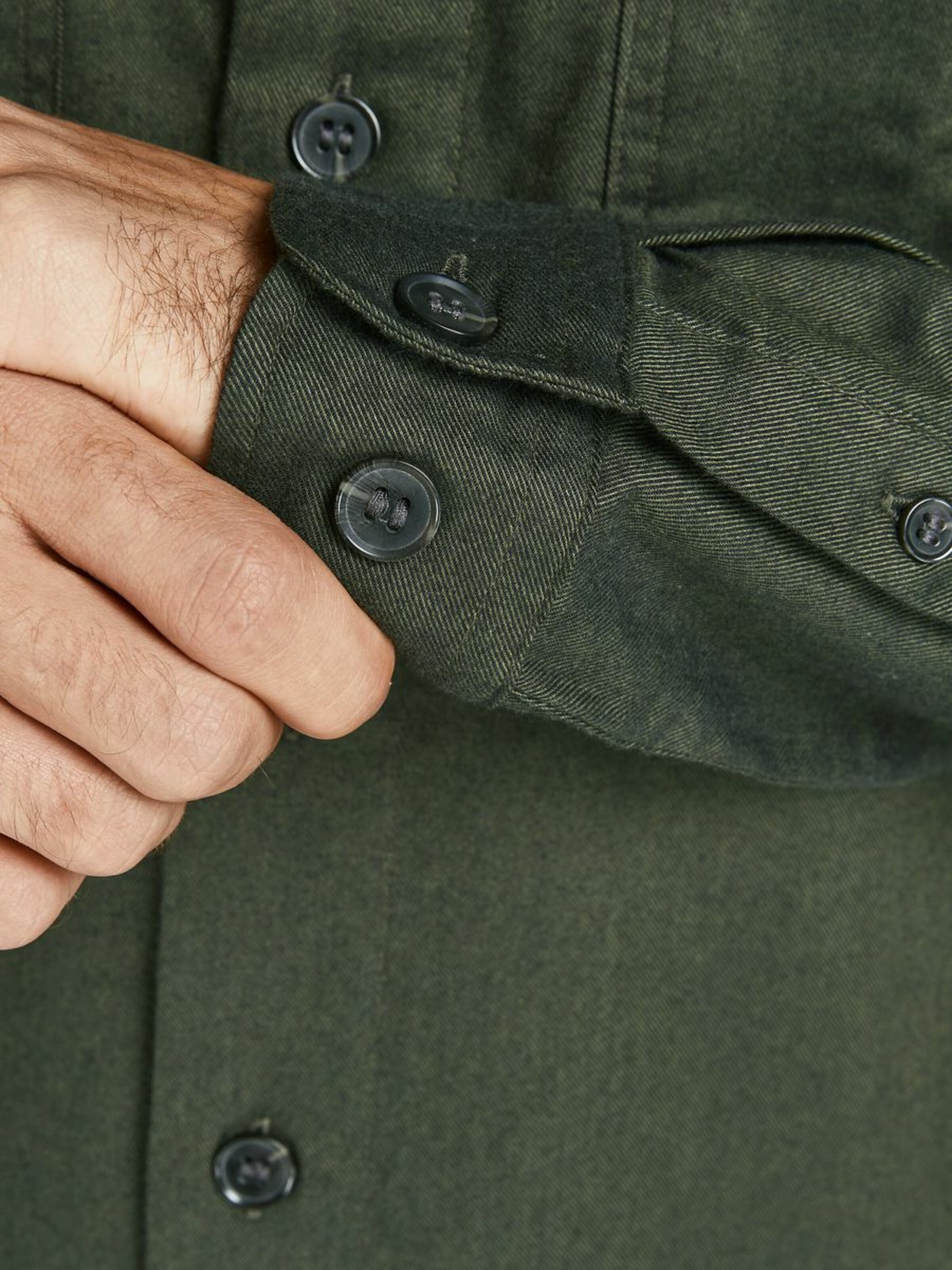 Männer Hemden JACK & JONES Hemd in Grün - HU45114 Männer Hemden JACK & JONES Hemd in Grün - HU45114