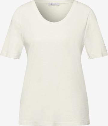STREET ONE - Camiseta 'Gerda' en blanco: frente
