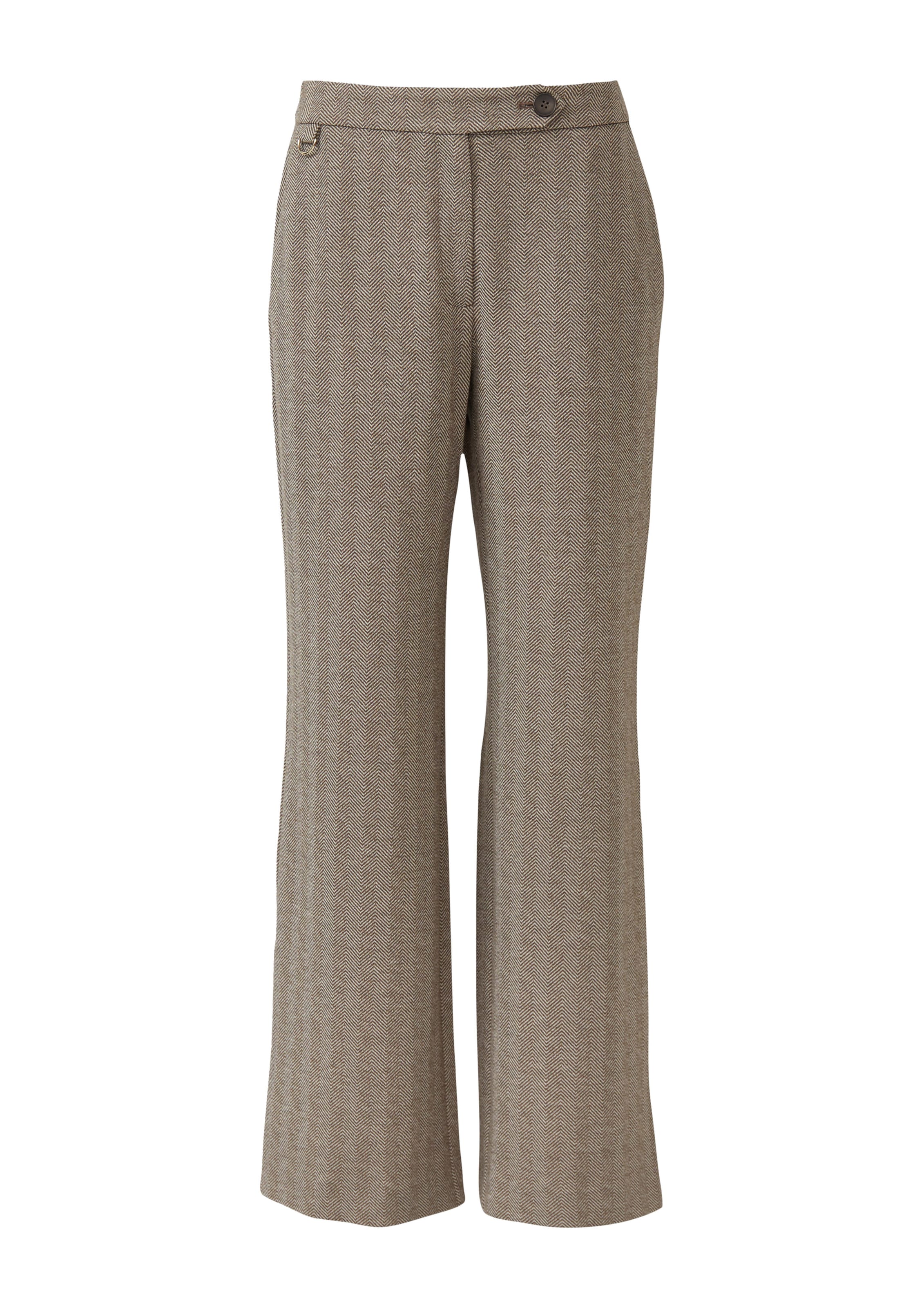 Regular Pantalon s.Oliver en beige : devant
