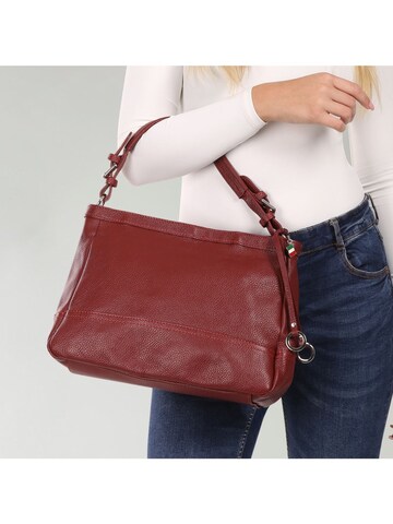Borsa a mano di Florence in rosso: frontale