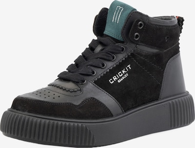 Crickit Sneaker 'Nea' in grau / grün / schwarz / weiß, Produktansicht